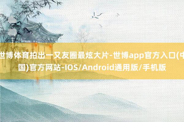 世博体育拍出一又友圈最炫大片-世博app官方入口(中国)官方网站-IOS/Android通用版/手机版