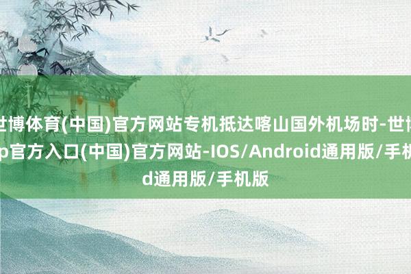 世博体育(中国)官方网站专机抵达喀山国外机场时-世博app官方入口(中国)官方网站-IOS/Android通用版/手机版