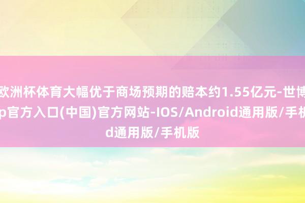 欧洲杯体育大幅优于商场预期的赔本约1.55亿元-世博app官方入口(中国)官方网站-IOS/Android通用版/手机版