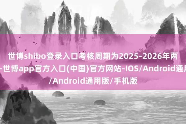 世博shibo登录入口考核周期为2025-2026年两个管帐年度-世博app官方入口(中国)官方网站-IOS/Android通用版/手机版